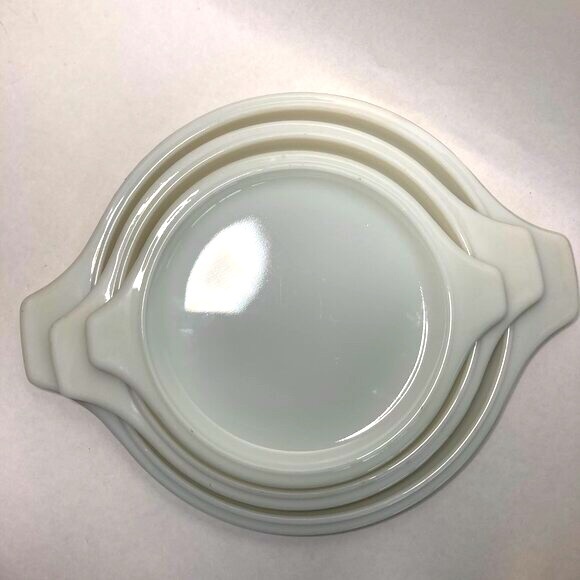 Vintage Pyrex Homestead Casserole Set with Solid Lids - Picture 14 of 15